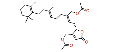 (6Z)-Neomanoalide 24,25-diacetate